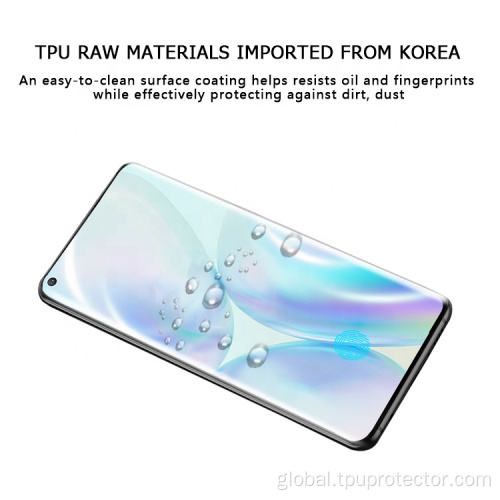 Mobile Phone Screen Guards TPU Hydrogel Screen Protector For One Plus 8Pro Manufactory